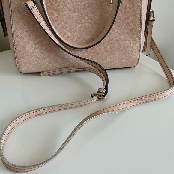 KARLLAGERFELD Paris Crossbody Bag in Baby Pink - Picture 7 of 9